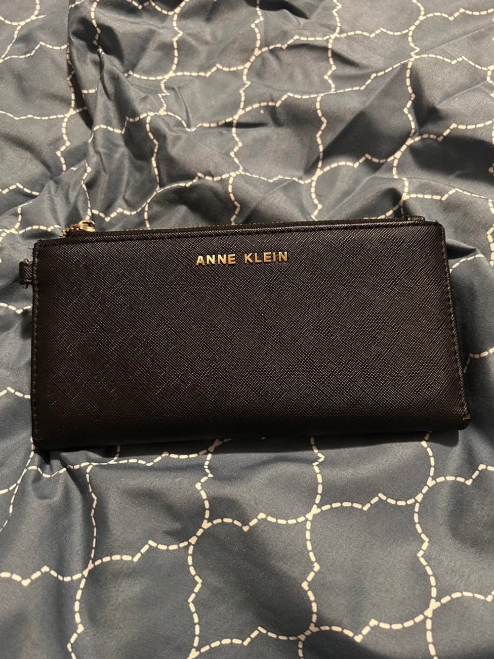 Anne Klein Black Wallet Classy Chic - Picture 3 of 4